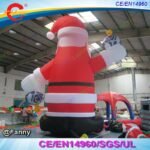 20ft 6m Giant Inflatable Santa Claus Father Christmas Decorations Old Man For Big Promotions Advertising - 3