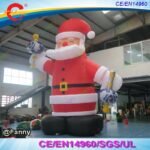 20ft 6m Giant Inflatable Santa Claus Father Christmas Decorations Old Man For Big Promotions Advertising - 2