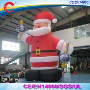 20ft 6m Giant Inflatable Santa Claus Father Christmas Decorations Old Man For Big Promotions Advertising - 2