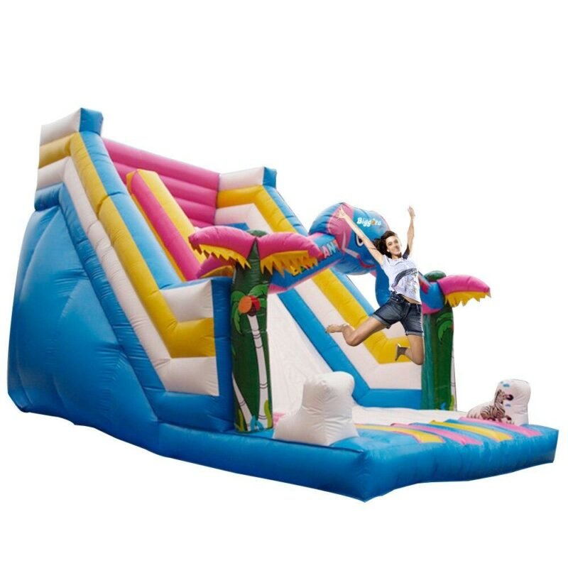Best Quality Large Size Inflatable Slide Water Blower For Funny Game