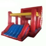 Pvc Inflatable Bounce House Kids Bouncy Castle With Blowers