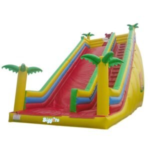 Customized Price Commercial Pvc Giant Inflatable Slide Dry