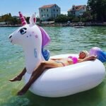 225cm Giant Inflatable Pegasus Horse Pool Float Ride-on Unicorn Swimming Lounger Raft Summer Beach Air Mattress Water Party Toys - 3