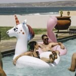 225cm Giant Inflatable Pegasus Horse Pool Float Ride-on Unicorn Swimming Lounger Raft Summer Beach Air Mattress Water Party Toys - 5