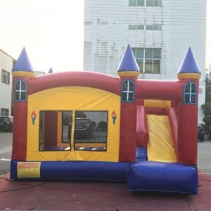 Hot Selling Commercial Inflatable Jumping Castle Bouncer Slide Combo Moon Walk With Air Blowers For