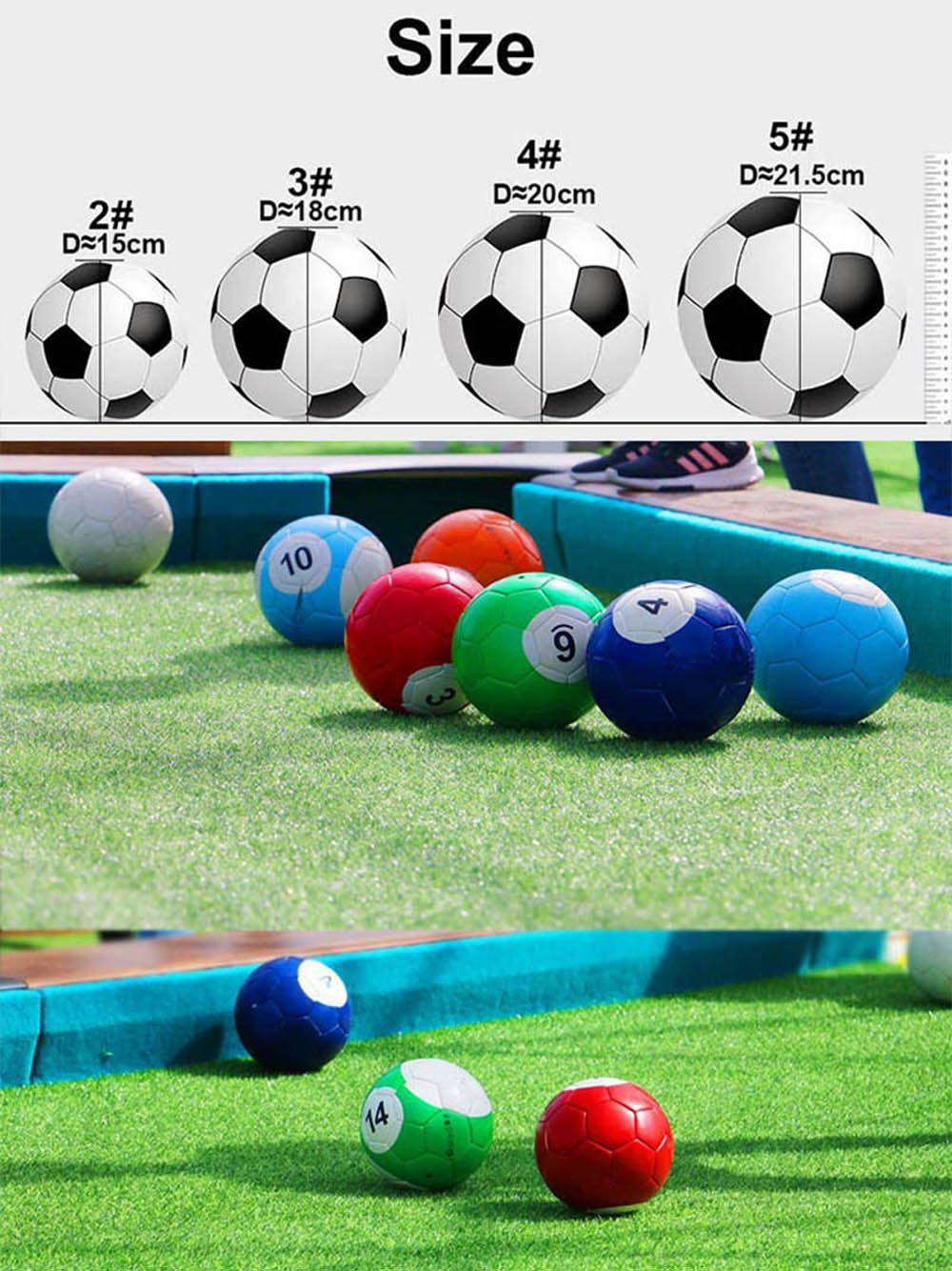 16piece Set Quality Snookball Game Soccer Billiard Balls For Snooker Football - 2 16piece Set Quality Snookball Game Soccer Billiard Balls For Snooker Football - 2