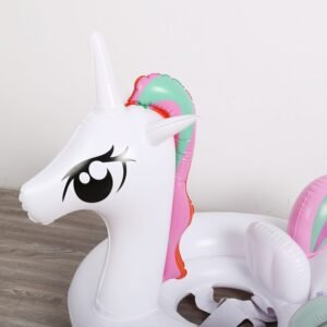 24 Style Baby Inflatable Unicorn Pool Float Flamingo Ride-on Kids Swimming Ring Swan Floating Water Party Toys For Children Boia - 2