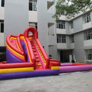Pvc Inflatable Slide Pool Water Combo Amusement Park