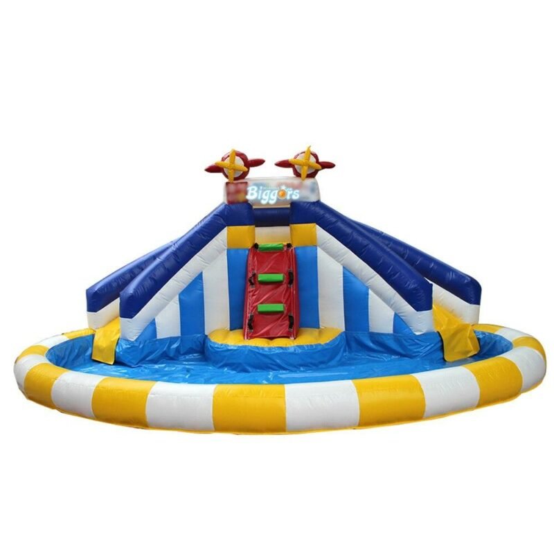 Pvc Material 3 In 1 Inflatable Slide Water Pool Combo Bouncy