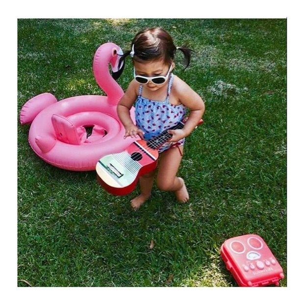 Unicorn And Flamingo Inflatable Baby Pool Floats Swan Rideon Kids Swim Rings Water Party Toys For Children - 15