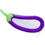 254cm Eggplant Inflatable Pool Floats Raft Swimming Ring Lounge Chair Water Floating Toys Fun Toy Kids - 3
