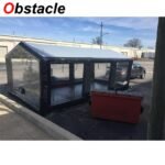 25x15x10ft Inflatable Car Shelter Capsule Showcase Transparent Tent Dust Proof For With Air Pump - 3