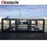 25x15x10ft Inflatable Car Shelter Capsule Showcase Transparent Tent Dust Proof For With Air Pump - 2