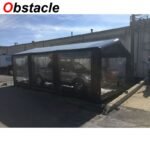 25x15x10ft Inflatable Car Shelter Capsule Showcase Transparent Tent Dust Proof For With Air Pump - 5
