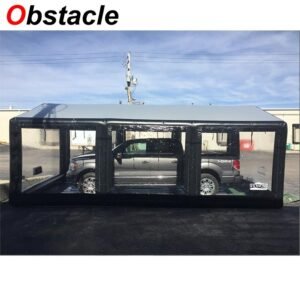 25x15x10ft Inflatable Car Shelter Capsule Showcase Transparent Tent Dust Proof For With Air Pump - 2