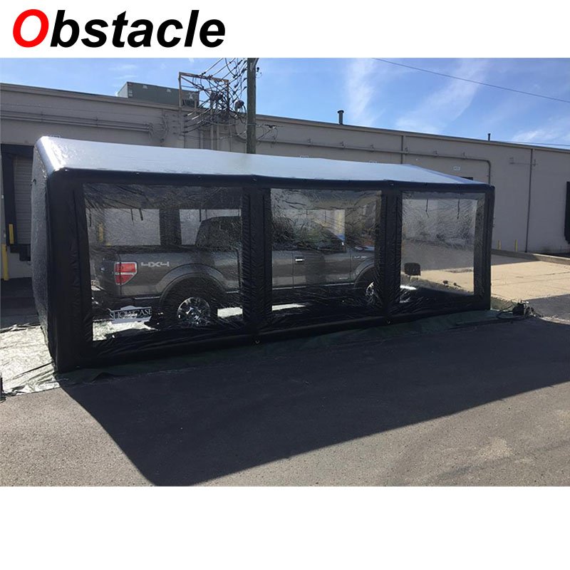 Transparent 25x15x10ft Inflatable Car Shelter Capsule Dustproof Showcase Tent With Efficient Air Pump - 4 Transparent 25x15x10ft Inflatable Car Shelter Capsule Dustproof Showcase Tent With Efficient Air Pump - 4