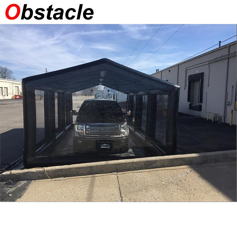 Transparent 25x15x10ft Inflatable Car Shelter Capsule Dustproof Showcase Tent With Efficient Air Pump - 2 Transparent 25x15x10ft Inflatable Car Shelter Capsule Dustproof Showcase Tent With Efficient Air Pump - 2