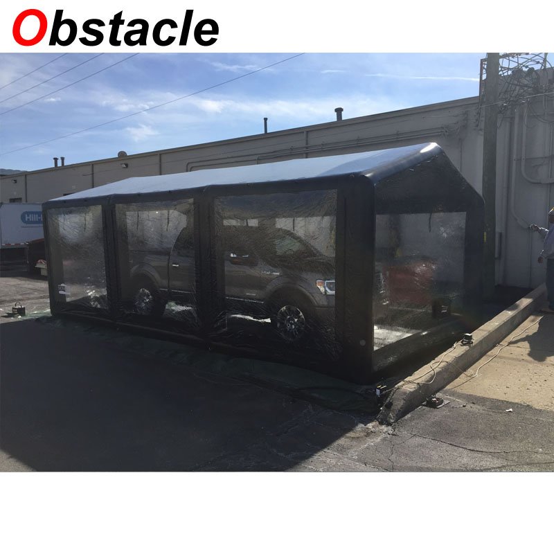 Transparent 25x15x10ft Inflatable Car Shelter Capsule Dustproof Showcase Tent With Efficient Air Pump - 3 Transparent 25x15x10ft Inflatable Car Shelter Capsule Dustproof Showcase Tent With Efficient Air Pump - 3