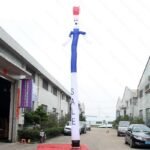 Personalized 26 Feet Air Dancer Inflatable Wave Man Tube 8 Meters High Sky Toys