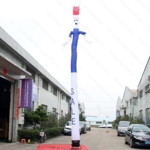 Personalized 26 Feet Air Dancer Inflatable Wave Man Tube 8 Meters High Sky Toys