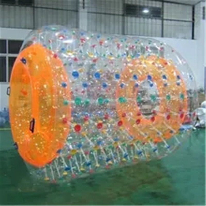Giant 28m Inflatable Water Wheel Fun Outdoor Sports Game Pvc Roller Ball For Kids And Adults - 2