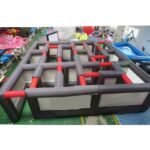 8x8m 10x10m Inflatable Maze Labyrinth Game Oxford Portable Laser Tag For Adults N Kids - 2