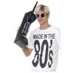 2pcs Inflatable Mobile Phone 80's 90's Party Decorations Cell Dress Accessory Booth Props Inflated Toy - 4