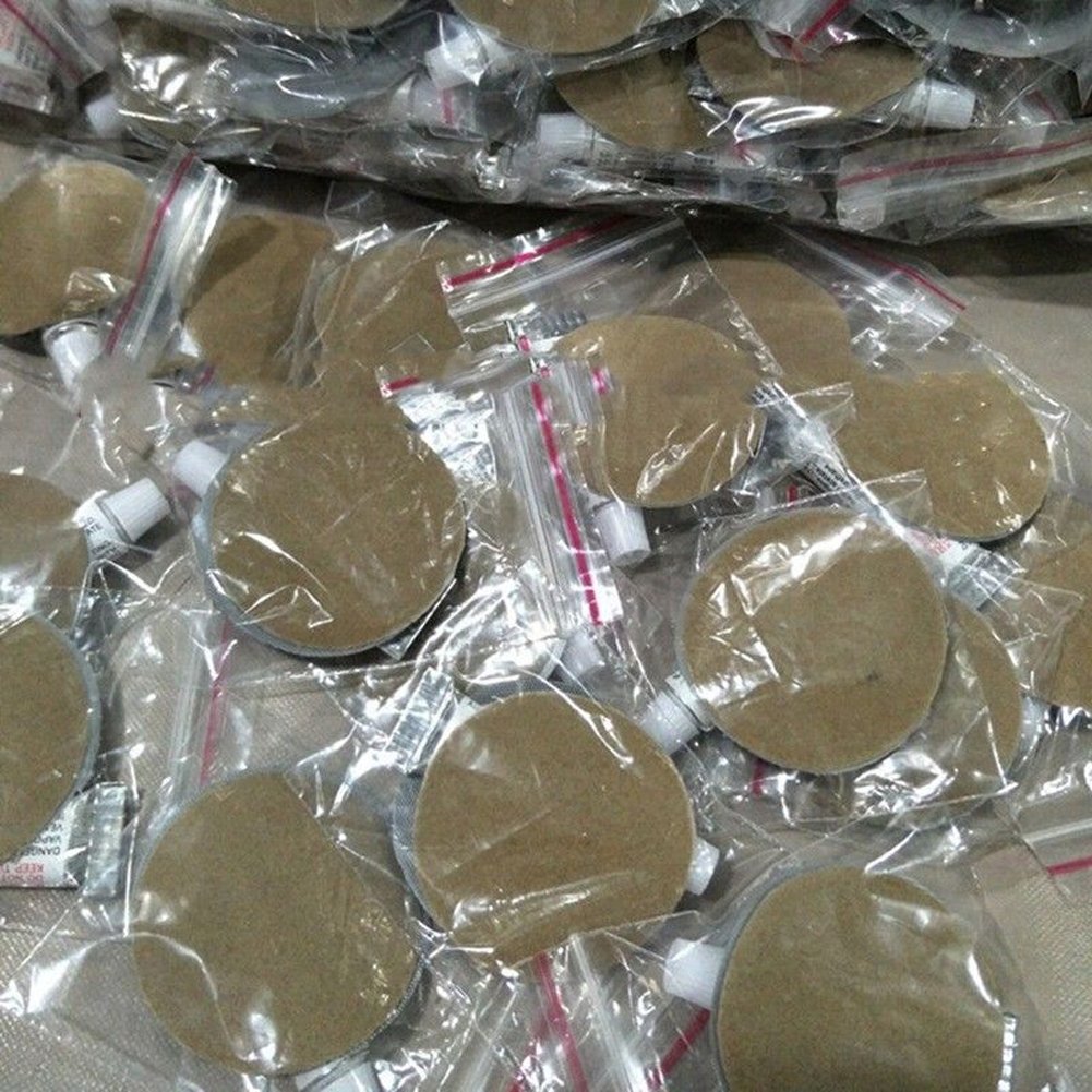 2 Sets Pvc Kayak Sofa Airbed Repair Kit Inflatable Mattress Pool Boat Patch With Glue - 5