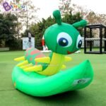 3x2x2 M Inflatable Green Big Worm Custom Made Caterpillar Model Balloon For Displaying Item - 4