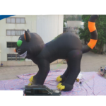 12m 40ft High Giant Halloween Inflatable Black Cat For Outdoor Party Decoration Huge - 2