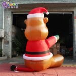 3 5m Tall Inflatable Christmas Bear Brown 11 5ft Sitting Teddy Bear- Toy - 6