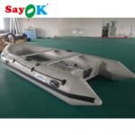 3 6m 6 Person Hard Inflatable Drifting Boat Fishing Rubber Sand Ship - 3