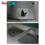 3 6m 6 Person Hard Inflatable Drifting Boat Fishing Rubber Sand Ship - 5