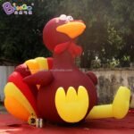3 7 Meters Height Inflatable Turkey Cartoon Personalized Advertising Rooster Chicken Model Decoration - 2
