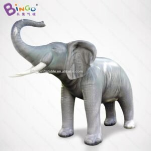 3 9x2 5 Meters Inflatable Elephant Vivid Model Customized Forest Theme Animal Decoration - 2