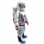 3 Colors Astronaut Cosplay Costume With Helmet For Adult Kids Inflatable Toy Star Party Performance Props - 3