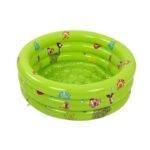 3 Ring Inflatable Kids Bathtub Baby Bath Hot Tubs Portable Thickening Folding Washbowl Children Tub Toddler Swimming Pool Round - 5