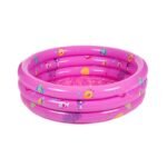 3 Ring Round Inflatable Kids Bathtub Baby Bath Hot Tubs Portable Thickening Folding Washbowl Children Tub Toddler Swimming Pool - 6