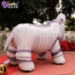 3 Meters Inflatable Hippo Model Custom Made Kid Displaying Toy Hippopotamus Animal Decoration For Event Item - 3