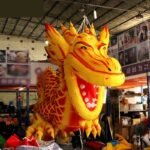 Custom Made 6m Giant Inflatable Dragon Decorative 20 Feet Big Toys - 3