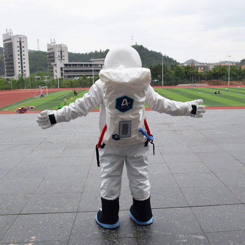 Inflatable Astronaut Costume With Helmet For Adults Kids 3 Colors Ideal For Cosplay Starthemed Parties Performances - 2
