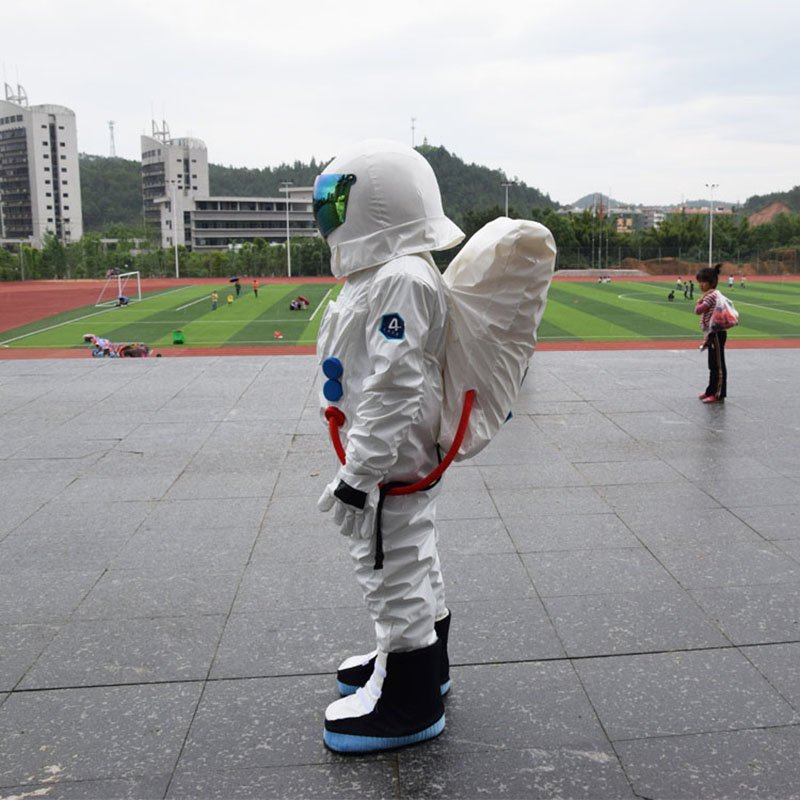 Inflatable Astronaut Costume With Helmet For Adults Kids 3 Colors Ideal For Cosplay Starthemed Parties Performances - 3