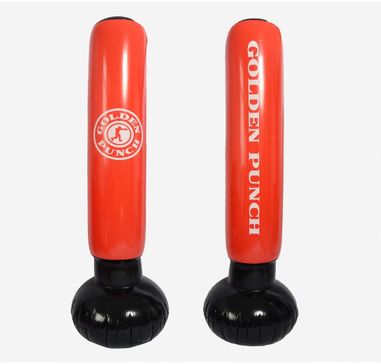 Inflatable Boxing Punching Bag Training Sandbag For Adults Kids 3 Colors Aerated Irrigation Vent Fight Ground - 4