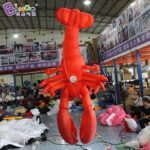 3m Length Red Lobster Simulated Marine Creatures Inflatable Hanging Decor For Kid Toys - 5
