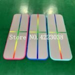 3m Rainbow Gymnastics Airtrack Tumbling Air Track Floor Trampoline Electric Pump For Home Use Training Cheerleading Beach - 2
