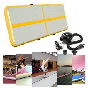 3m 4m 5m Inflatable Track Gymnastics Mattress Gym Tumble Airtrack Floor Yoga Olympics Tumbling Wrestling Yogo Electric Air Pump - 2