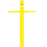 3m 6m Inflatable Advertising Air Sky Human Dancers Tube Puppet Flag Wavy Man Wind Carton Advertsing Dancing Model Toy - 3