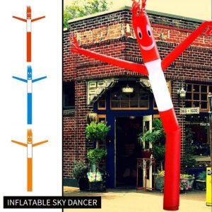 3m 6m Inflatable Advertising Air Sky Human Dancers Tube Puppet Flag Wavy Man Wind Dancing Model Toy - 2