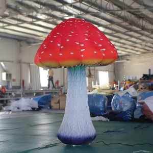 3m 5m Party Supply Vivid Colorful Giant Inflatable Mushroom With Led Lights For Outdoor Festival Events 3m 5m Party Supply Vivid Colorful Giant Inflatable Mushroom With Led Lights For Outdoor Festival Events