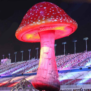 3m 5m Party Supply Vivid Colorful Giant Inflatable Mushroom With Led Lights For Outdoor Festival Events 3m 5m Party Supply Vivid Colorful Giant Inflatable Mushroom With Led Lights For Outdoor Festival Events